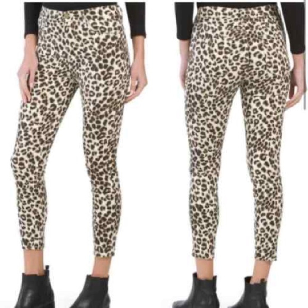 FRAME | Ali High Rise Leopard Pant
